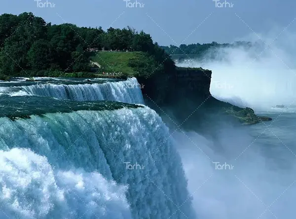 عکس آبشار دریا