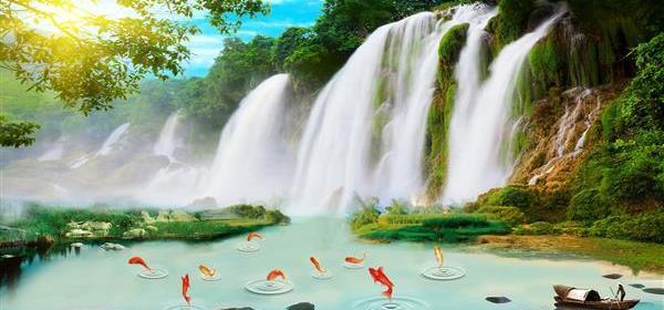 عکس آبشار دریا