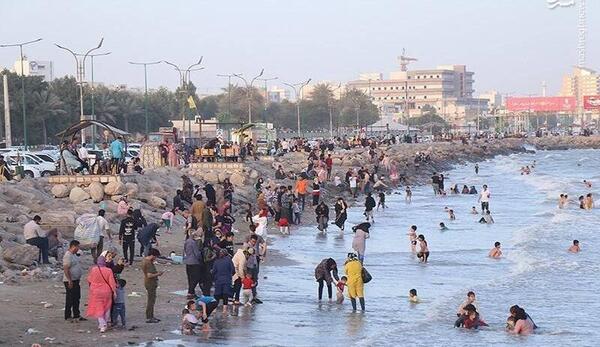 عکس دریا بندرعباس در روز