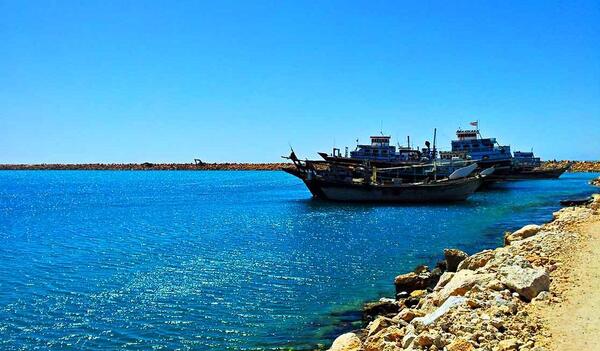 عکس دریا بندرعباس در روز