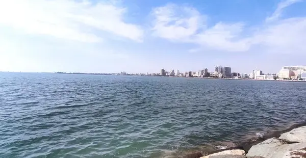 عکس کنار دریا بندرعباس