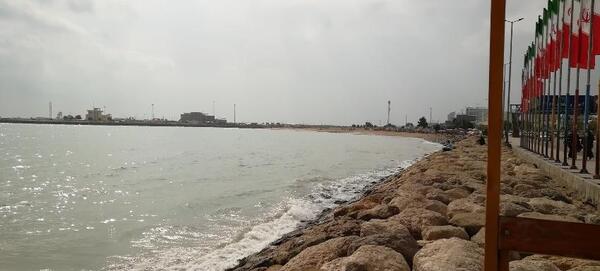 عکس کنار دریا بندرعباس