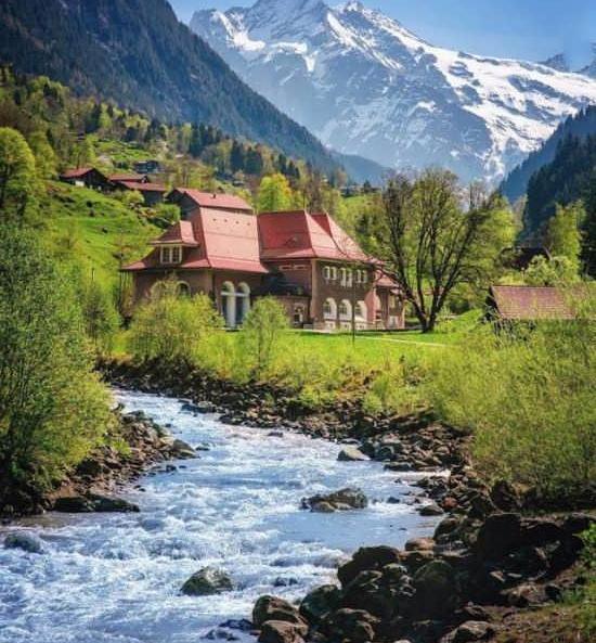 عکس کوه جنگل دریا