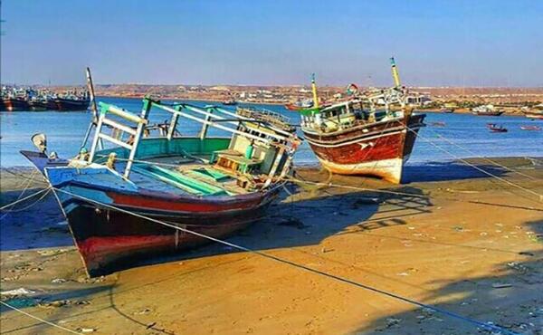 عکس دریا سیاه چابهار