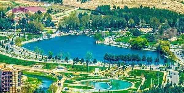 عکس دریاچه کیو خرم اباد