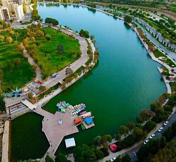 عکس دریاچه کیو خرم اباد