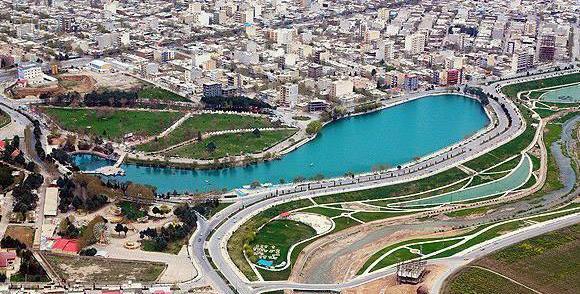 عکس دریاچه کیو خرم اباد