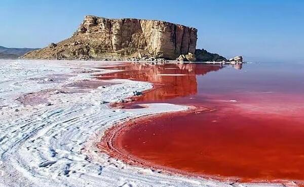 عکس دریاچه ارومیه قبل و بعد