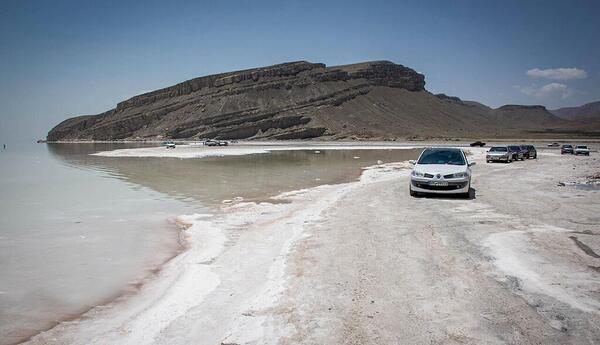 عکس جدید از دریاچه ی ارومیه