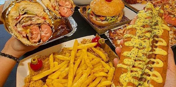 عکس غذاهای خوشمزه فست فودی