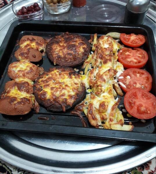 عکس غذاهای خوشمزه فست فودی