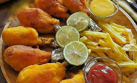 عکس غذای خوشمزه با مرغ