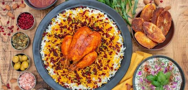 عکس غذای خوشمزه با مرغ