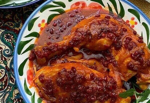 عکس غذای خوشمزه با مرغ