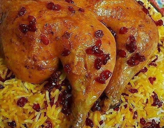 عکس غذای خوشمزه با مرغ