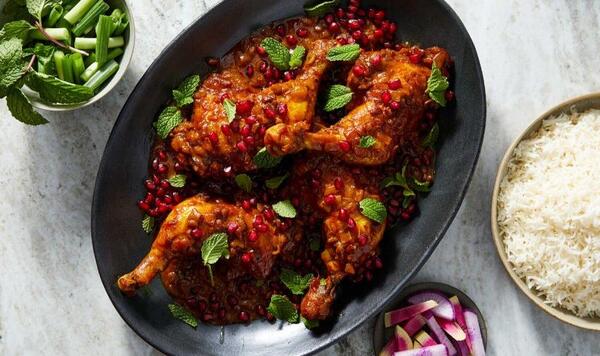 عکس غذای خوشمزه با مرغ