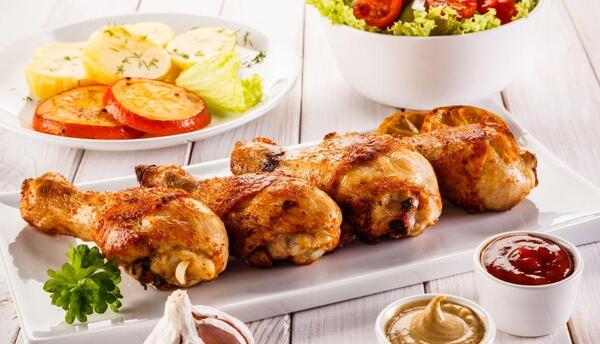 عکس غذای خوشمزه با مرغ