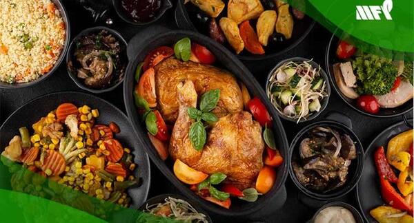 عکس غذای خوشمزه با مرغ