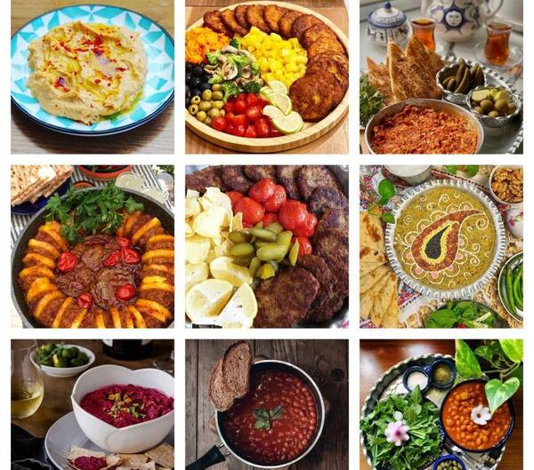عکس غذای خانگی طبیعی