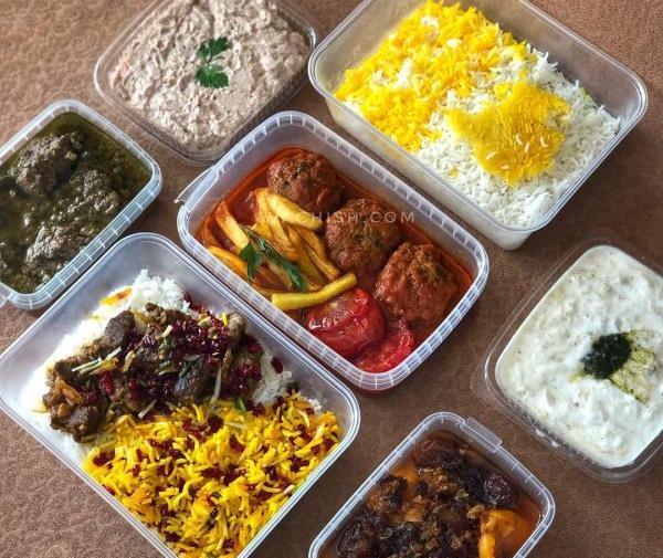 عکس غذای خانگی طبیعی