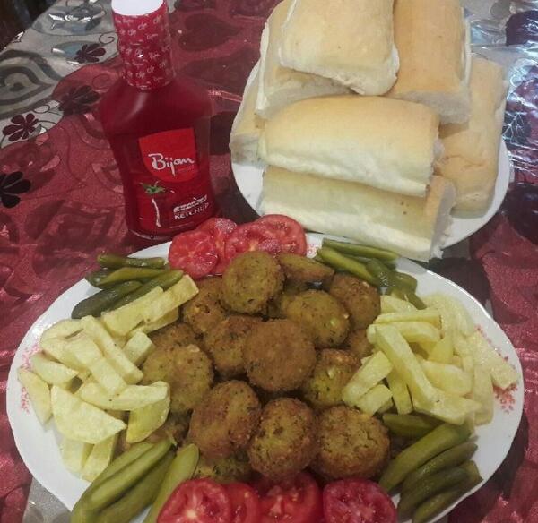 عکس غذا خانگی فیک