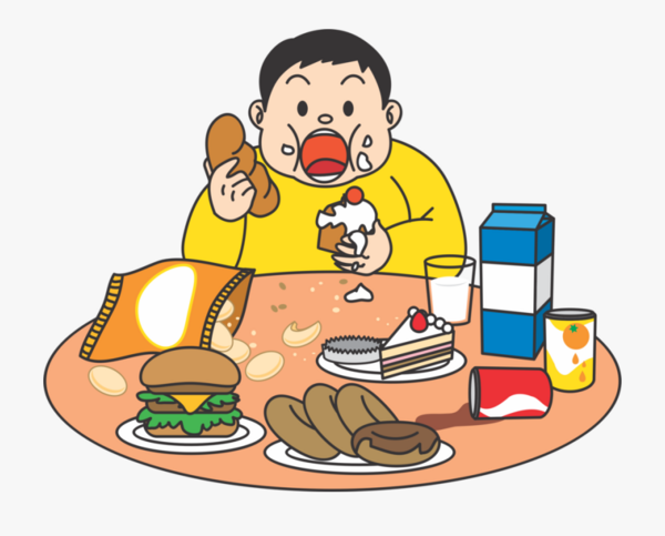 عکس کارتونی غذا خوردن