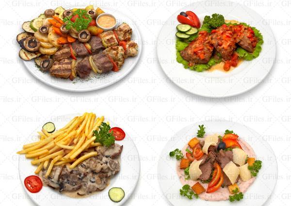 عکس بشقاب غذا کارتونی