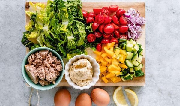 عکس غذا با ماهی