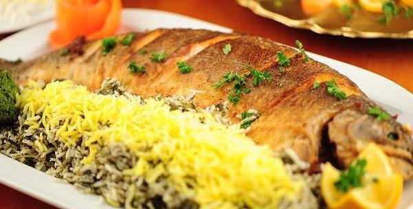 عکس غذا با ماهی