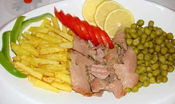 عکس غذا با ماهی