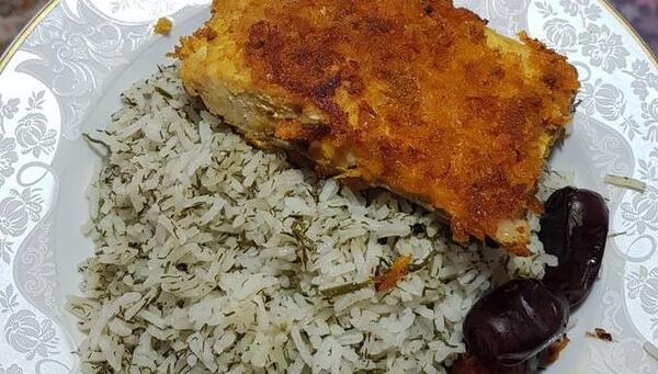 عکس غذا با ماهی