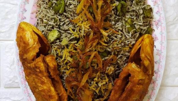 عکس غذا با ماهی
