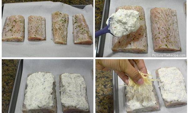 عکس غذا با ماهی