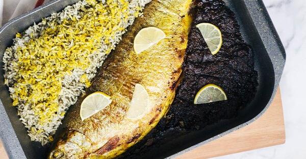 عکس غذا با ماهی