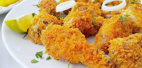عکس غذا مرغ سوخاری
