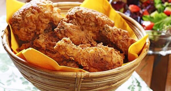 عکس غذا مرغ سوخاری