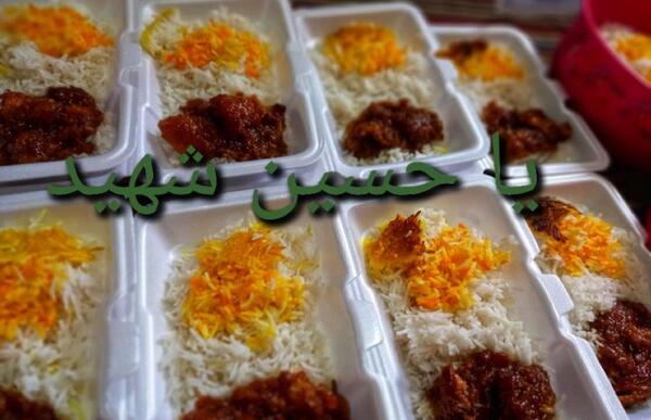 عکس غذا نذری امام حسین