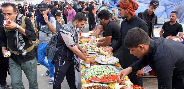 عکس غذا نذری امام حسین