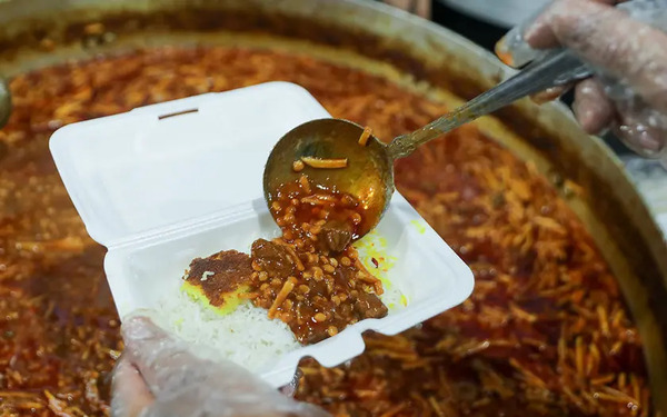 عکس پرس غذا نذری