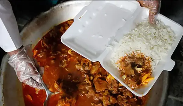 عکس پرس غذا نذری