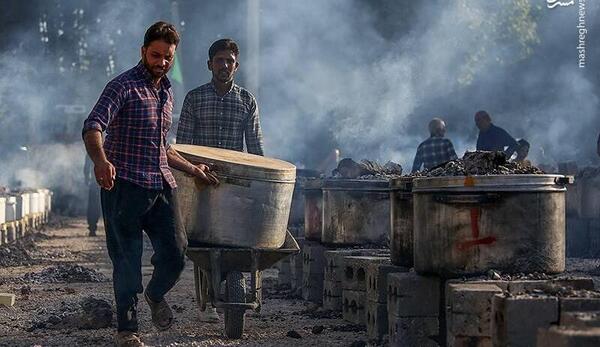 عکس پرس غذا نذری