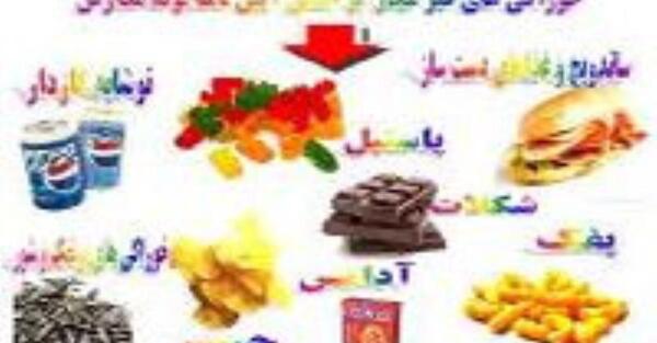 عکس غذاهای سالم و ناسالم برای کودکان