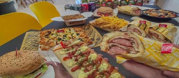 عکس غذای فست فودی خانگی