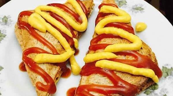 عکس غذای فست فودی خانگی