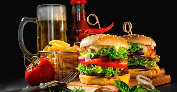 عکس غذای فست فودی جدید