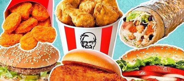 عکس غذای فست فودی