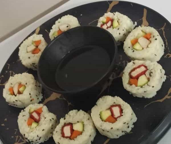 عکس از غذای سوشی