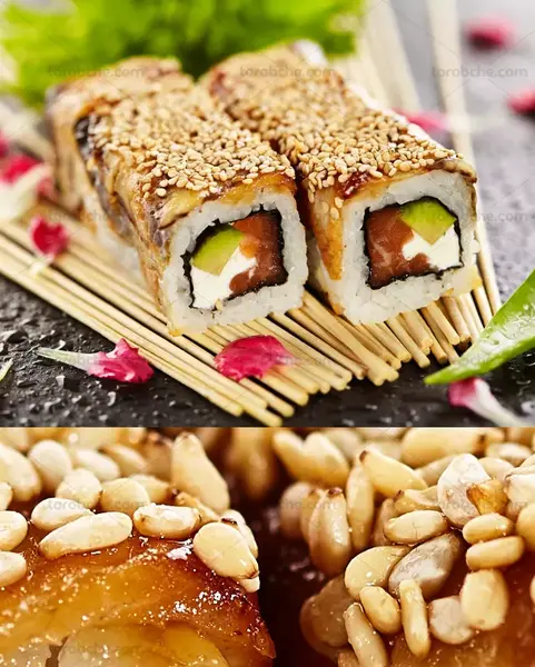 عکس غذای چینی سوشی