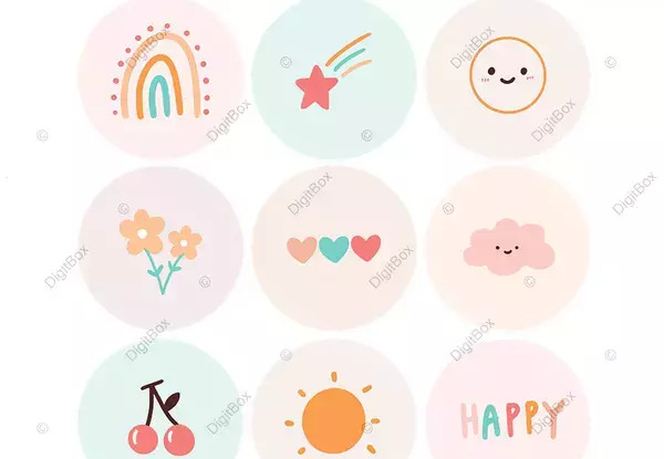 عکس فانتزی دخترانه برای هایلایت اینستاگرام