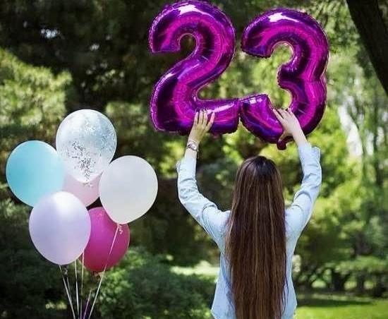 ایده عکس تولد برای دختر